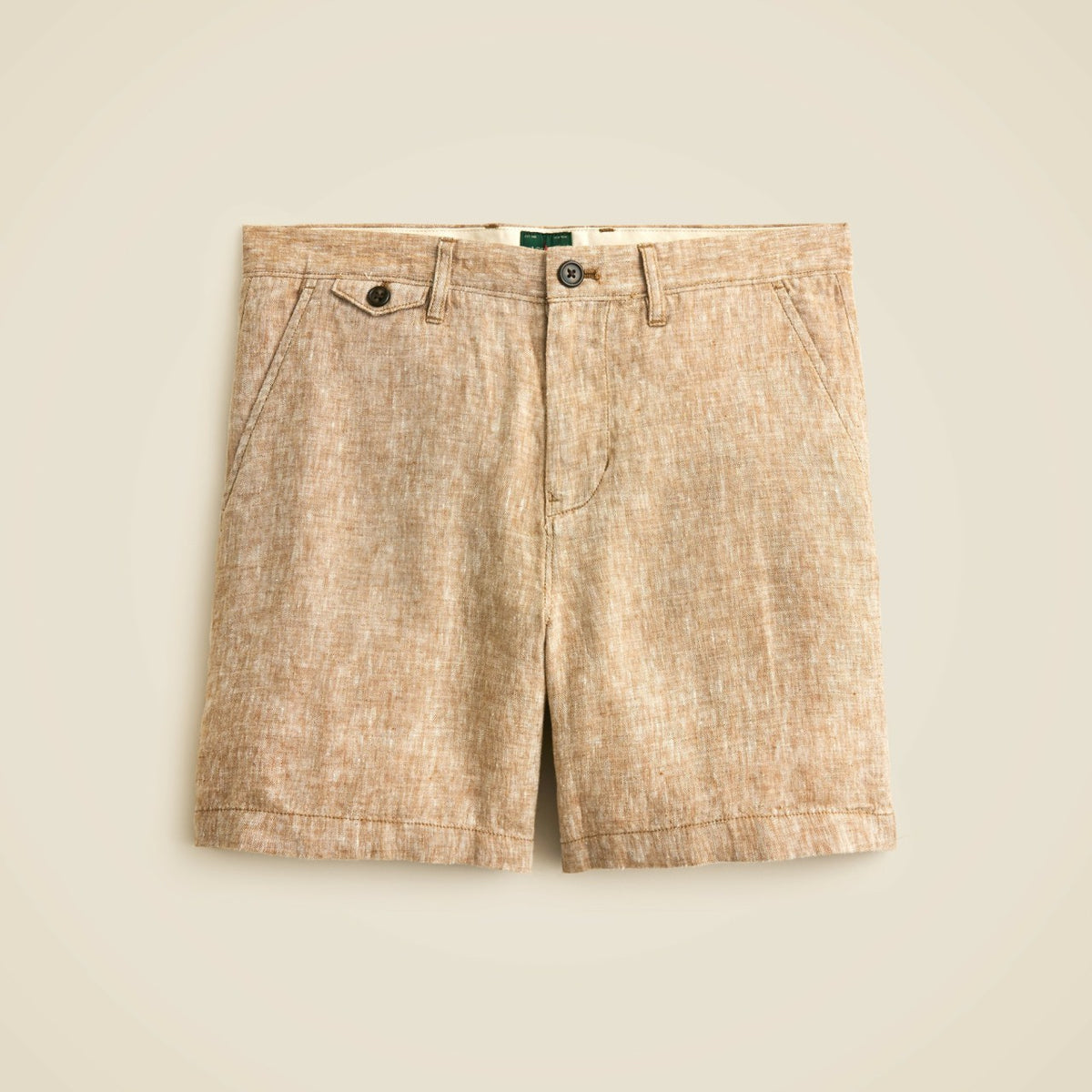 Men 7" linen short - J.Crew