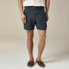 Navy Grey Fine Stripe