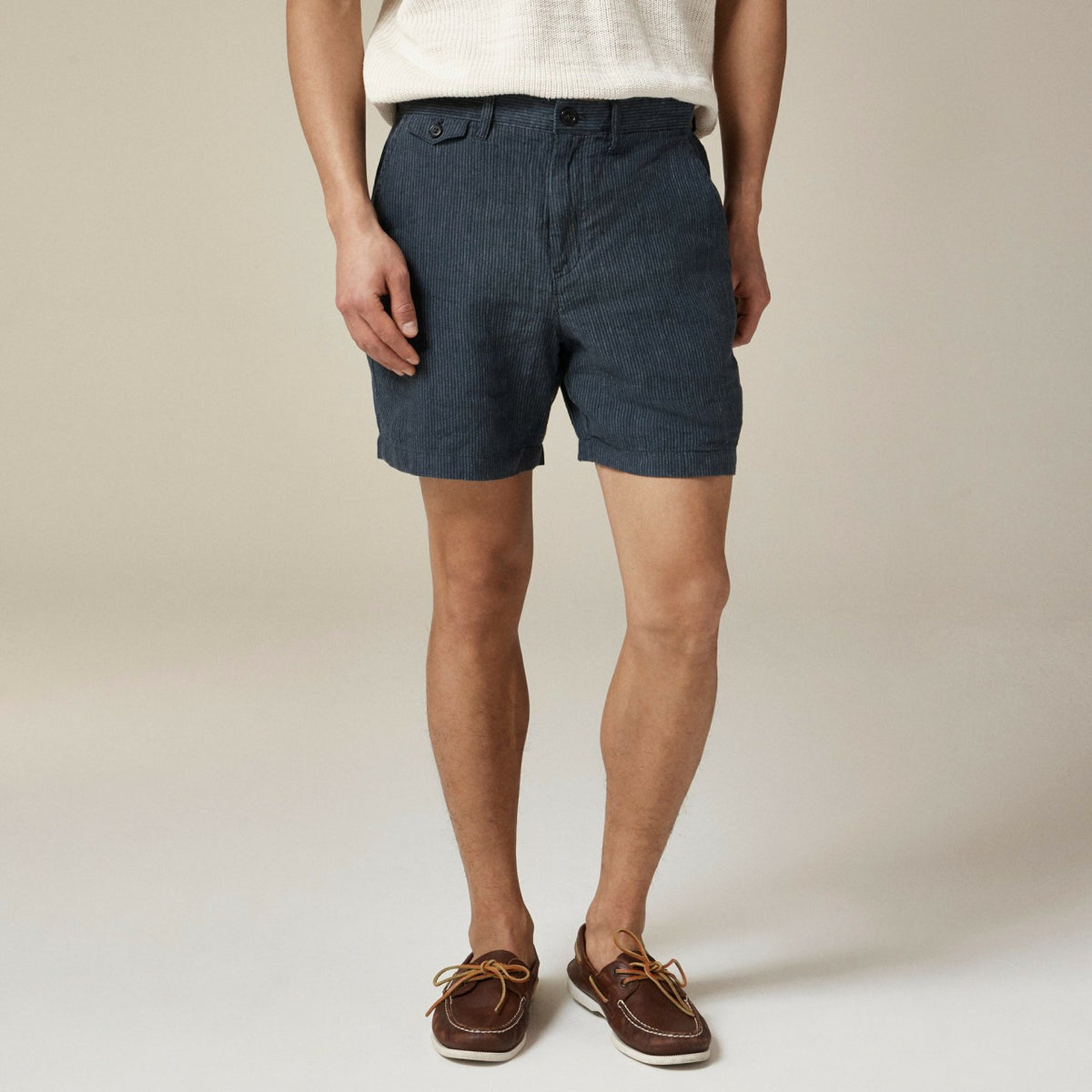 Men 7" linen short - J.Crew