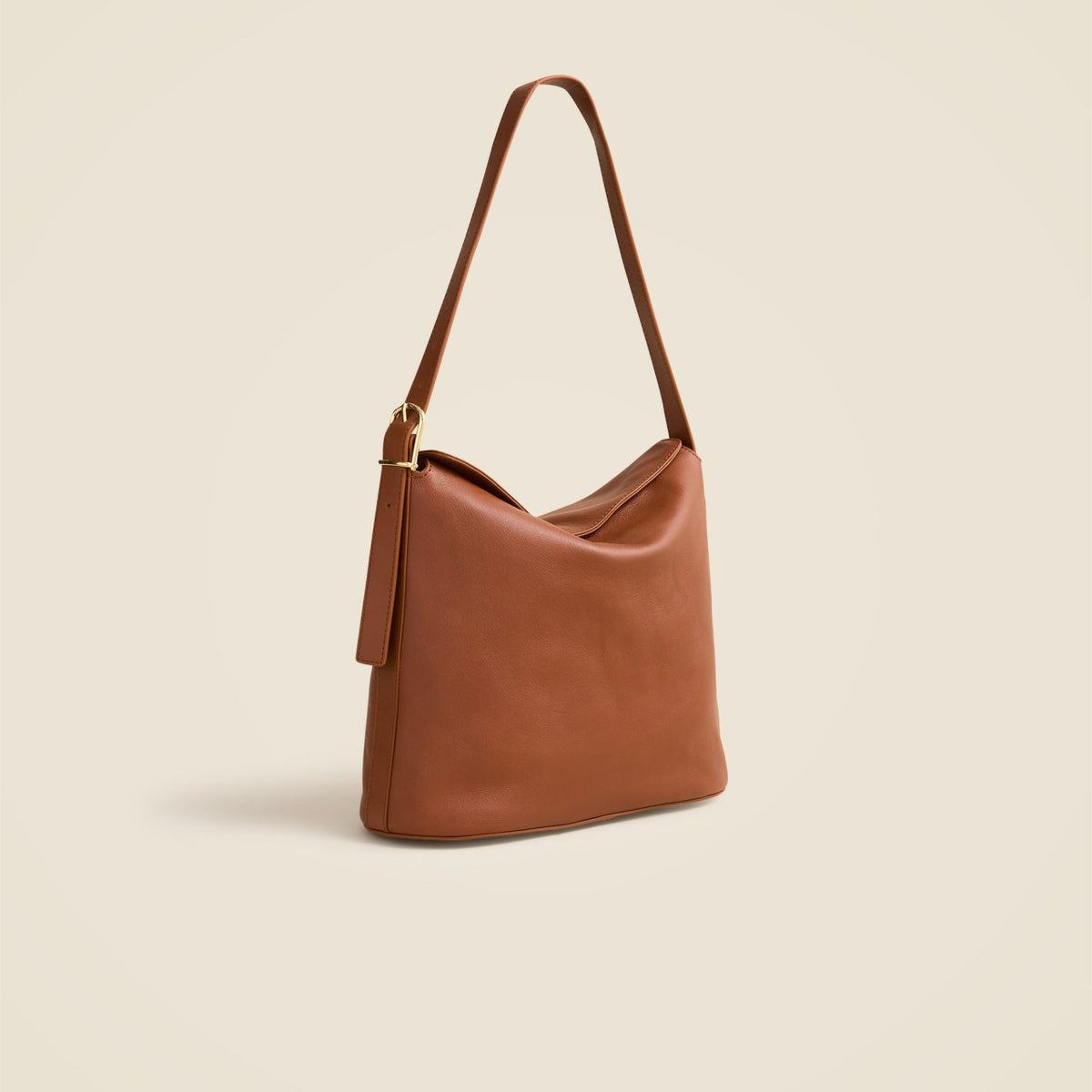 Women Berkeley shoulder bucket bag in leather - J.Crew