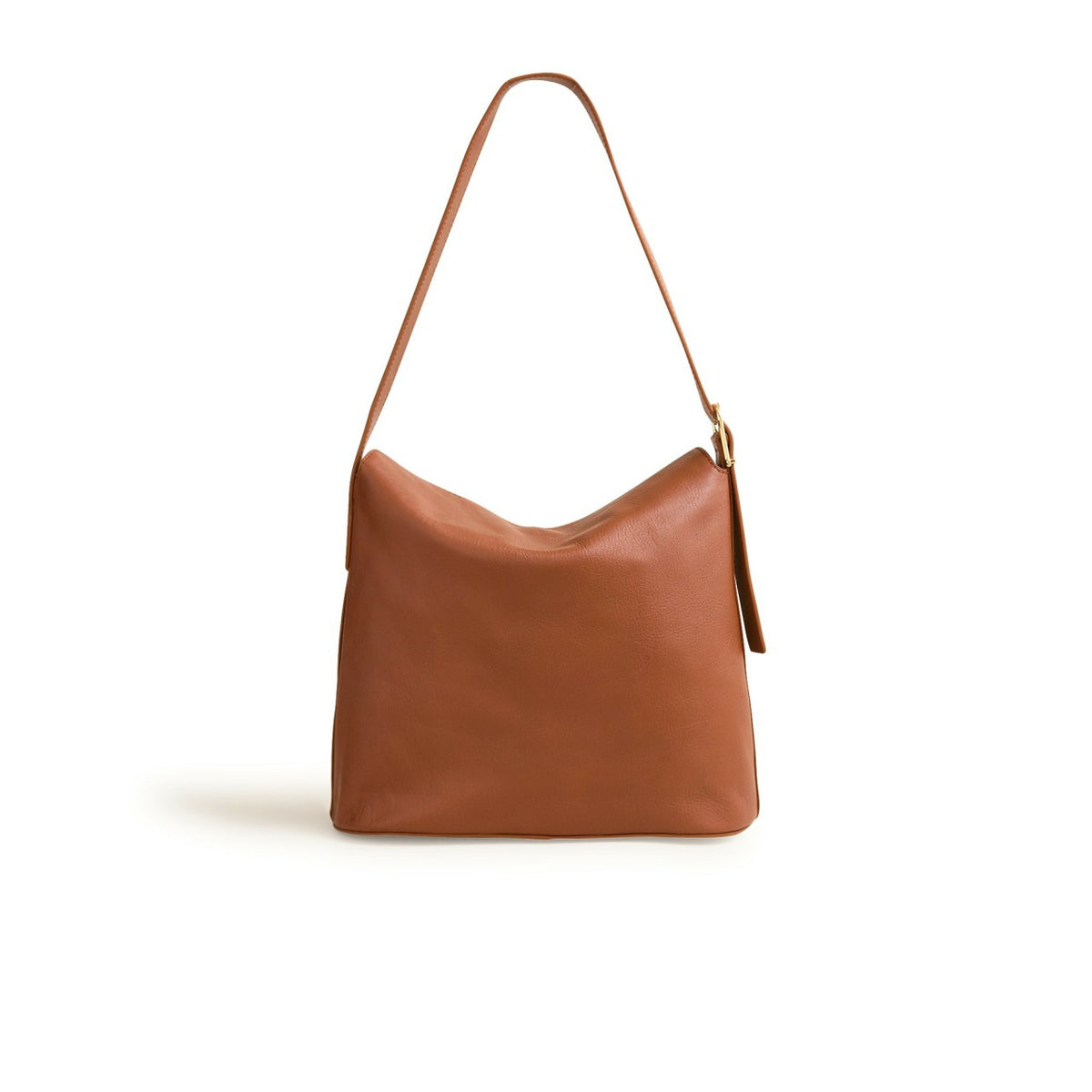 Women Berkeley shoulder bucket bag in leather - J.Crew