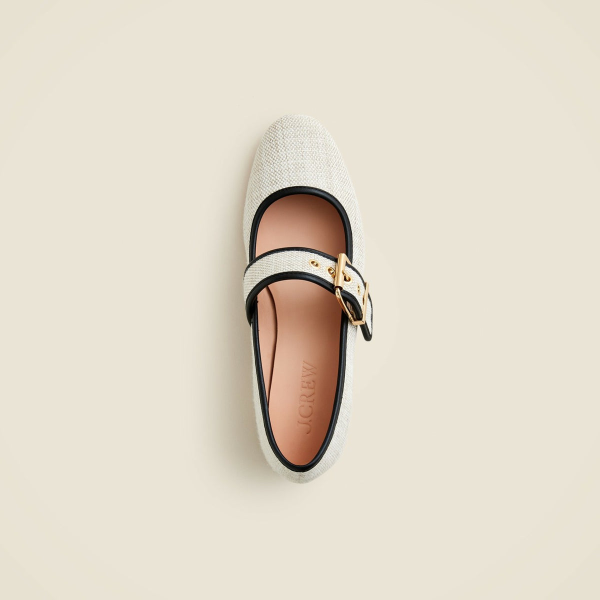 Women Teagan Mary Jane heels in Spanish canvas - J.Crew