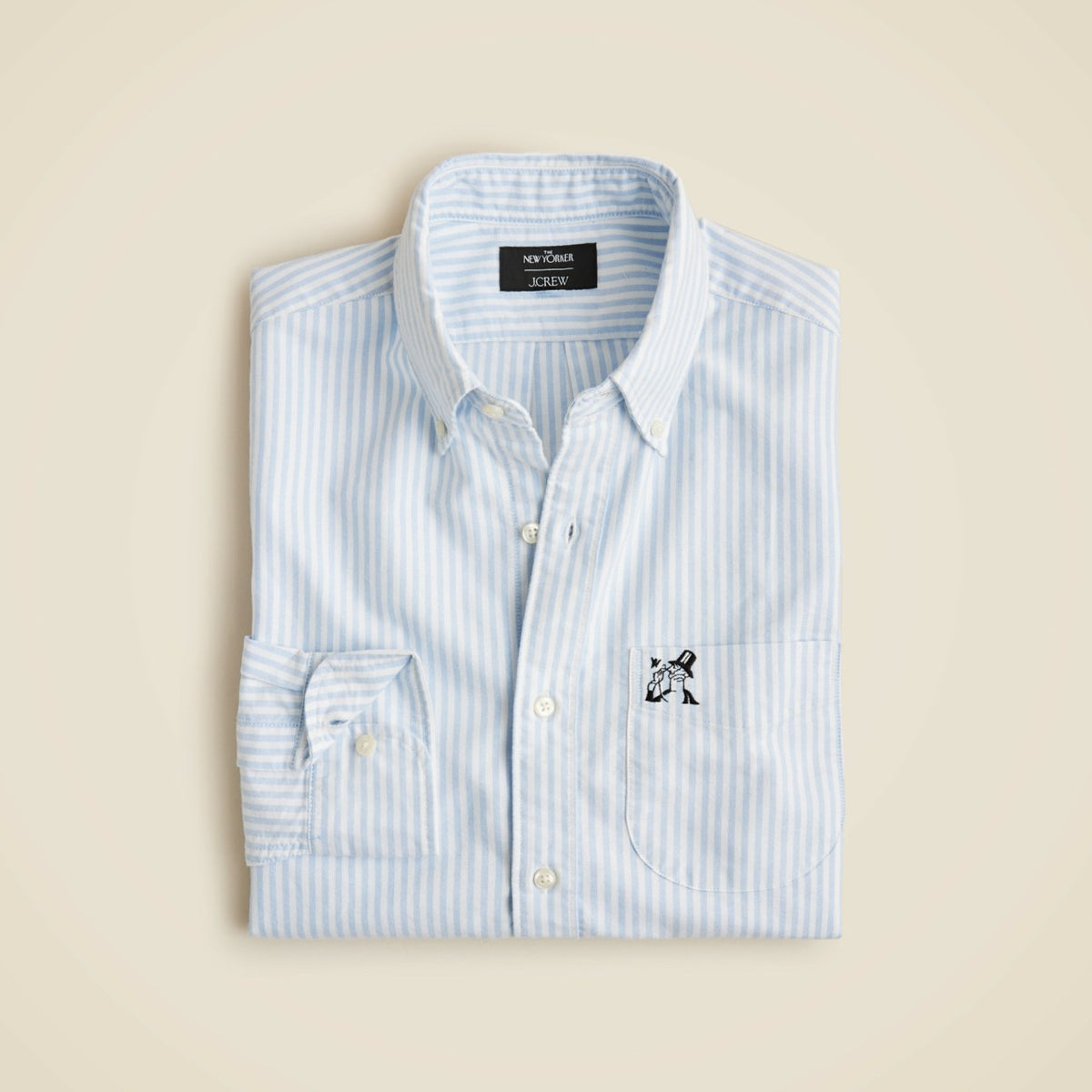Men Limited-edition The New Yorker X J.Crew Broken-in organic cotton oxford shirt - J.Crew