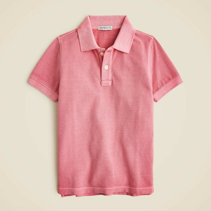 Kids Kids' washed piqu&eacute; polo shirt - J.Crew