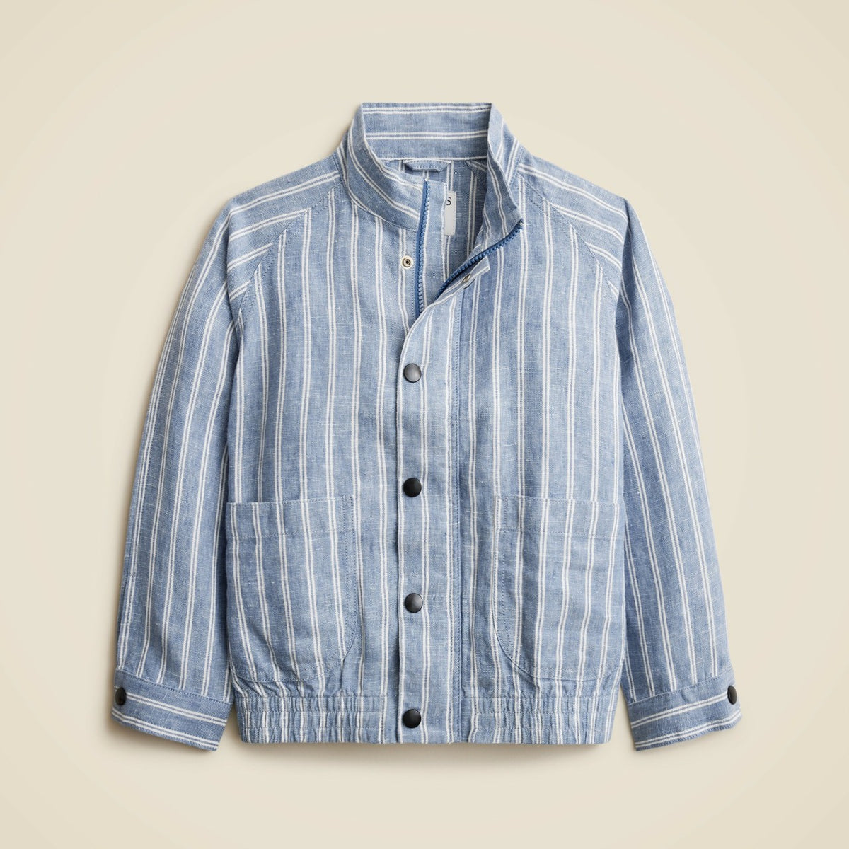Kids Kids' linen jacket in pinstripe - J.Crew