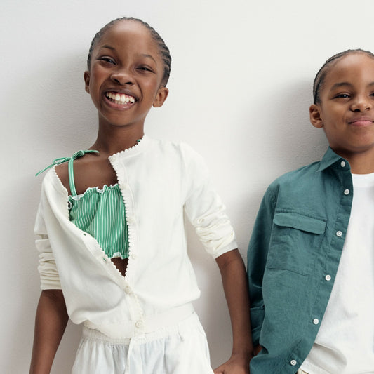 Kids Girls' scalloped lightweight cotton cardigan - J.Crew