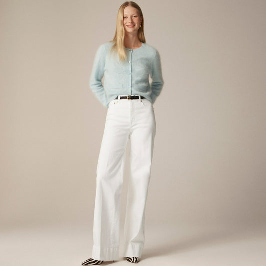 Women New high-rise denim trouser jean - J.Crew