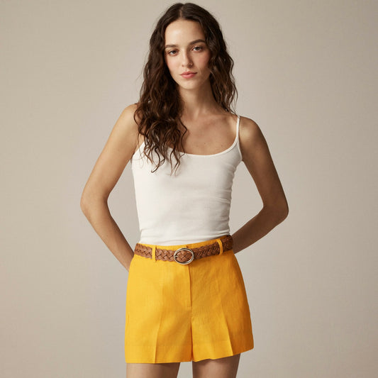 Women 3" Harbor short in linen - J.Crew