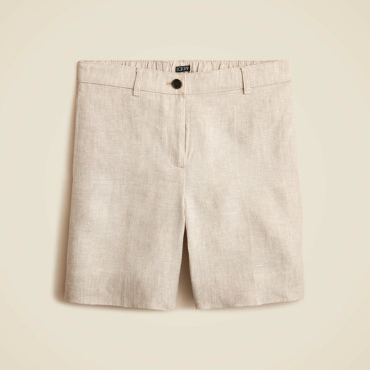 Women 6" Harbor short in linen - J.Crew