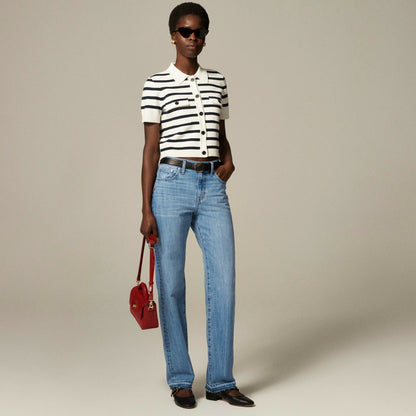 Women Mid-rise straight jean - J.Crew