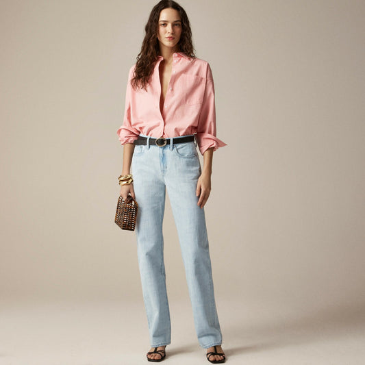 Women Mid-rise straight jean - J.Crew