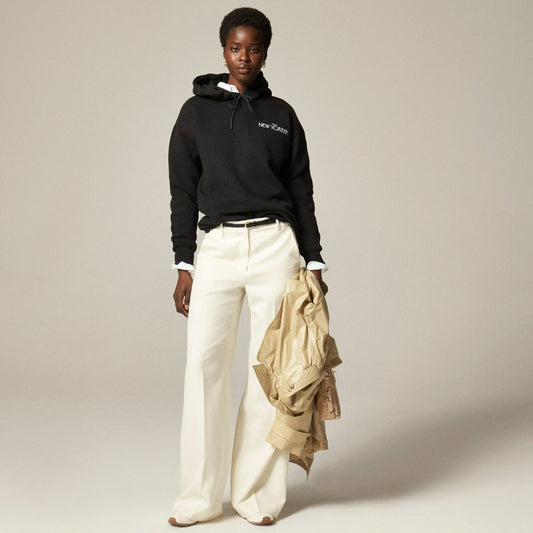 Women Limited-edition The New Yorker X J.Crew relaxed hoodie in heritage fleece - J.Crew