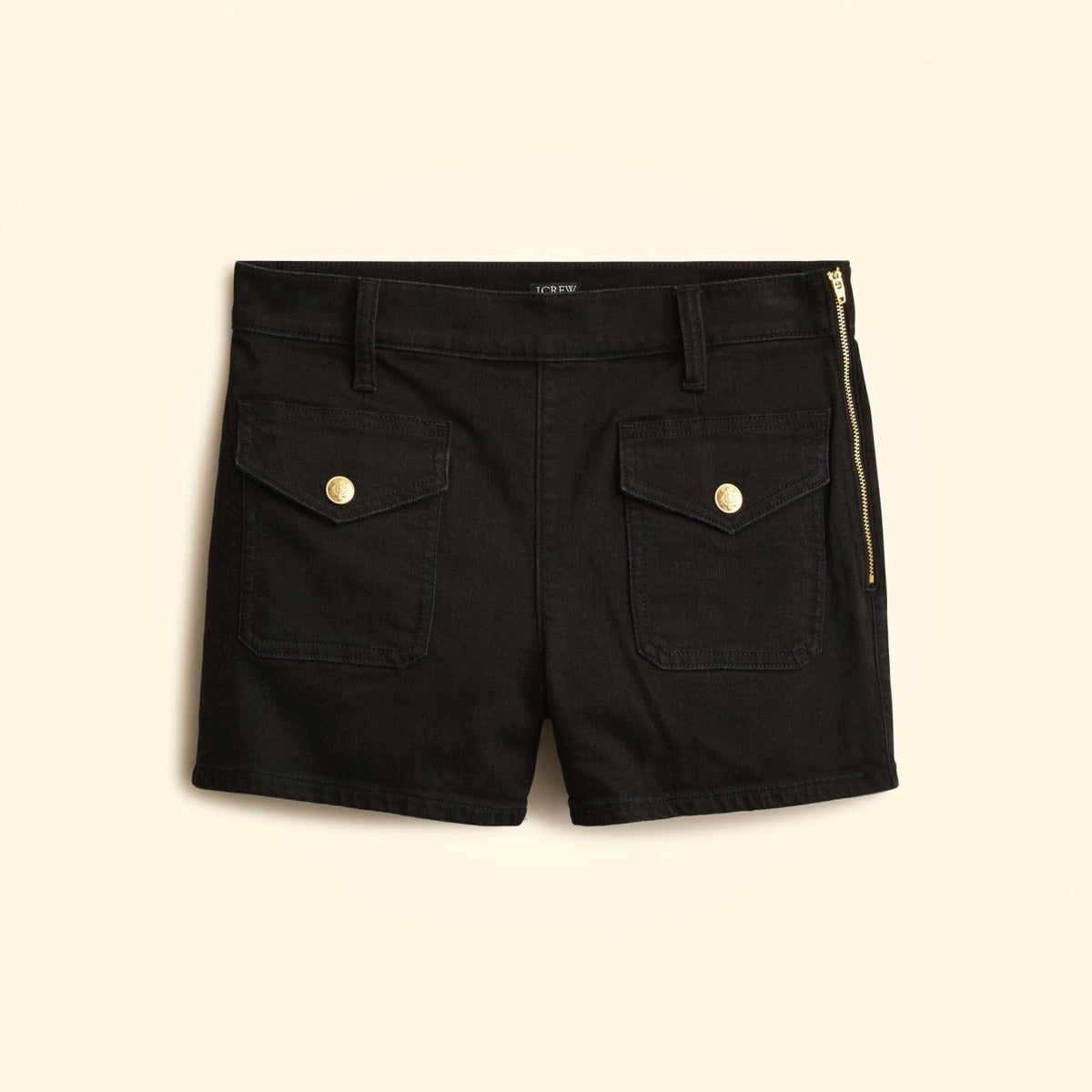 Women Denim short with sailor pockets - J.Crew