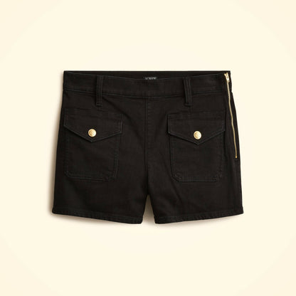 Women Denim short with sailor pockets - J.Crew