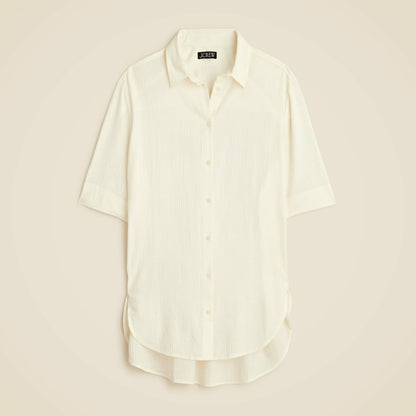 Women Airy gauze button-up shirt - J.Crew