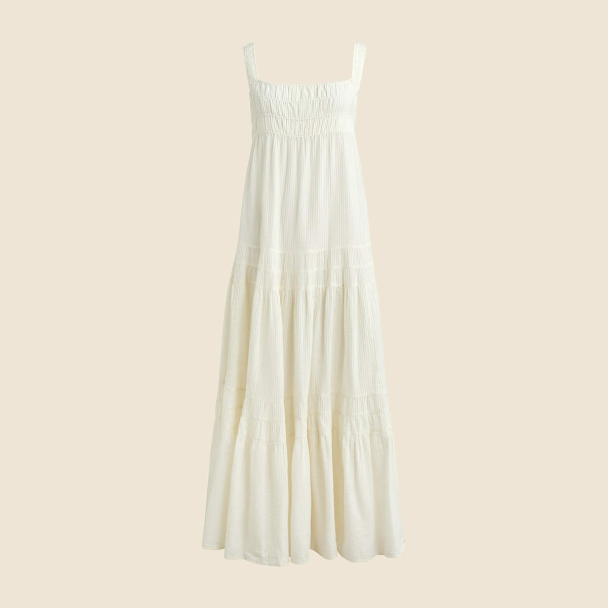 Women Airy gauze tiered maxi dress - J.Crew