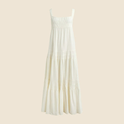Women Airy gauze tiered maxi dress - J.Crew