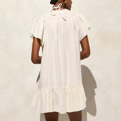 Women Airy gauze babydoll dress - J.Crew