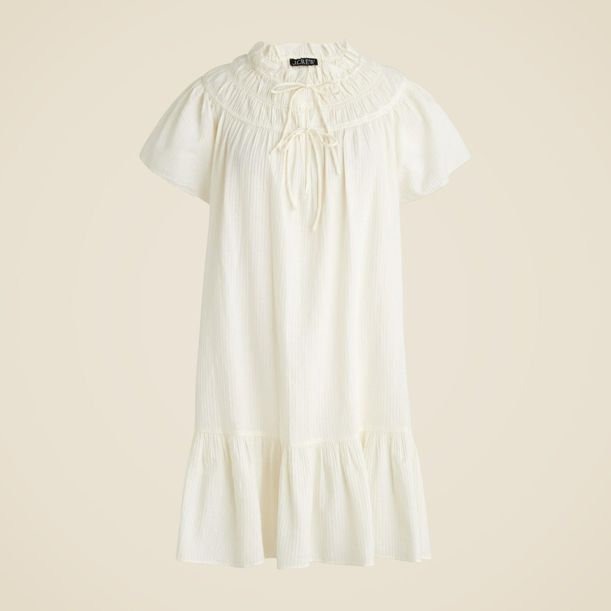 Women Airy gauze babydoll dress - J.Crew
