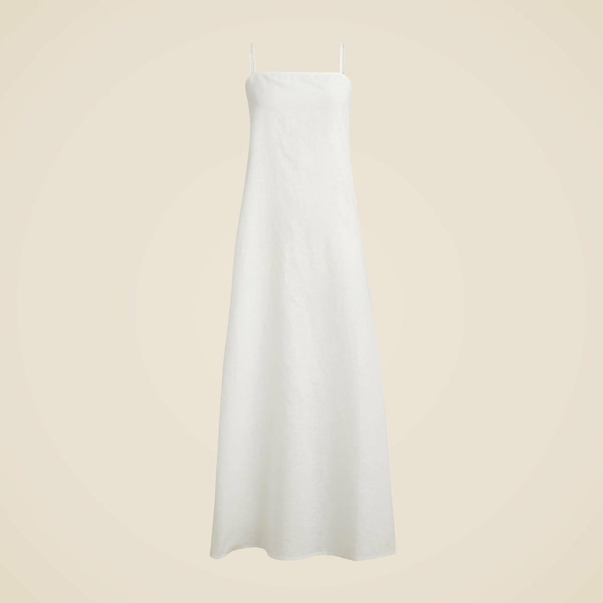 Women Linen-cotton blend tie-back midi dress - J.Crew