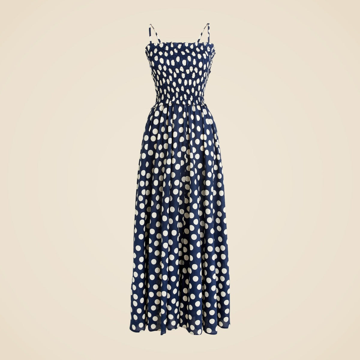Women Smocked maxi dress in cotton voile - J.Crew