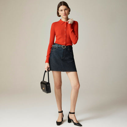 Women Denim mini skirt - J.Crew