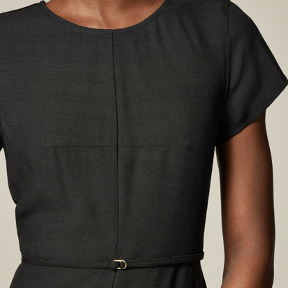 Women Mathilde dress in luster canvas - J.Crew