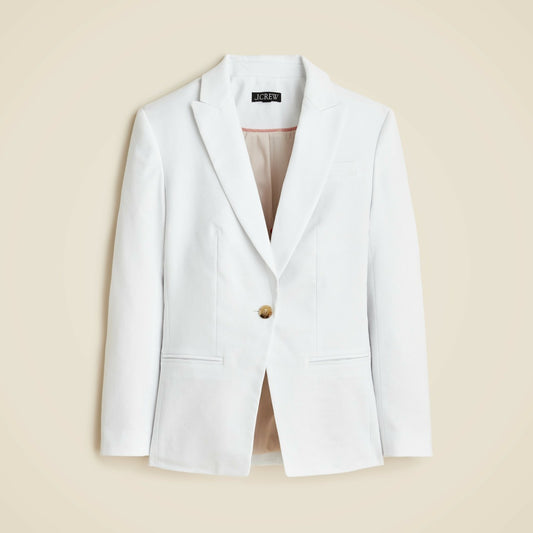Women Alexandra blazer in stretch linen blend - J.Crew