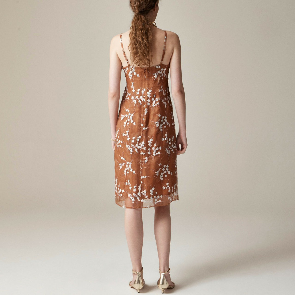 Women Collection embroidered slip dress - J.Crew