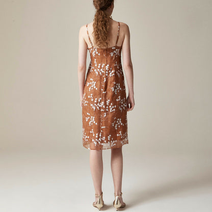 Women Collection embroidered slip dress - J.Crew