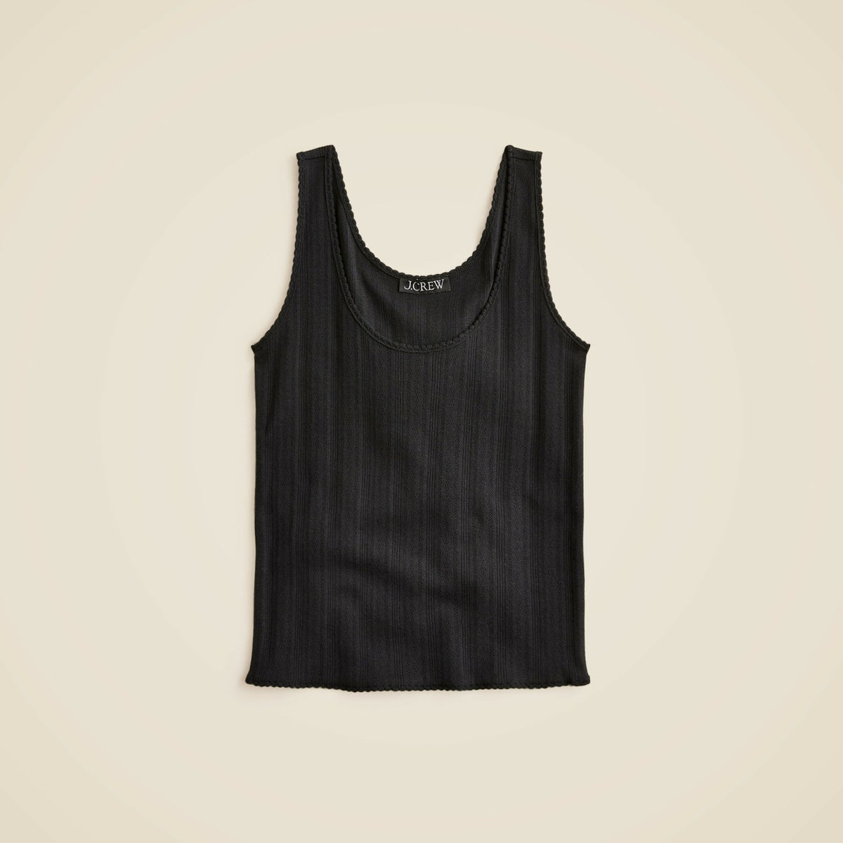 Women Pointelle tank top - J.Crew