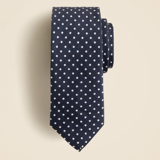 Men English linen tie - J.Crew