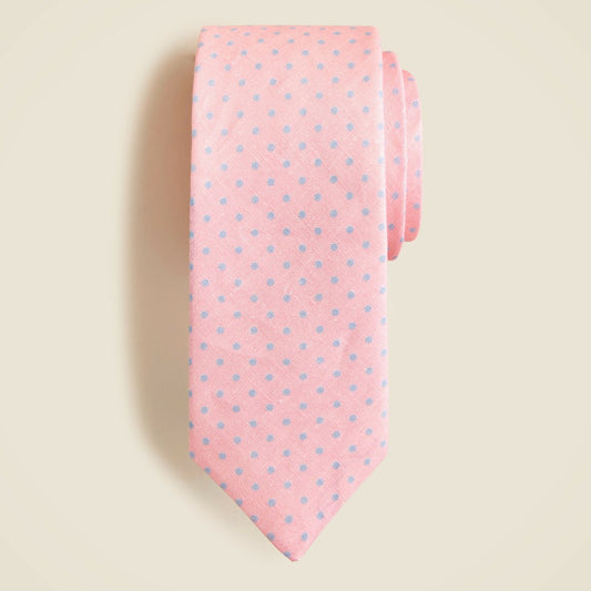 Men English linen tie - J.Crew