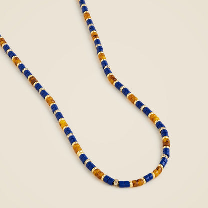 Women Beaded stone necklace - J.Crew