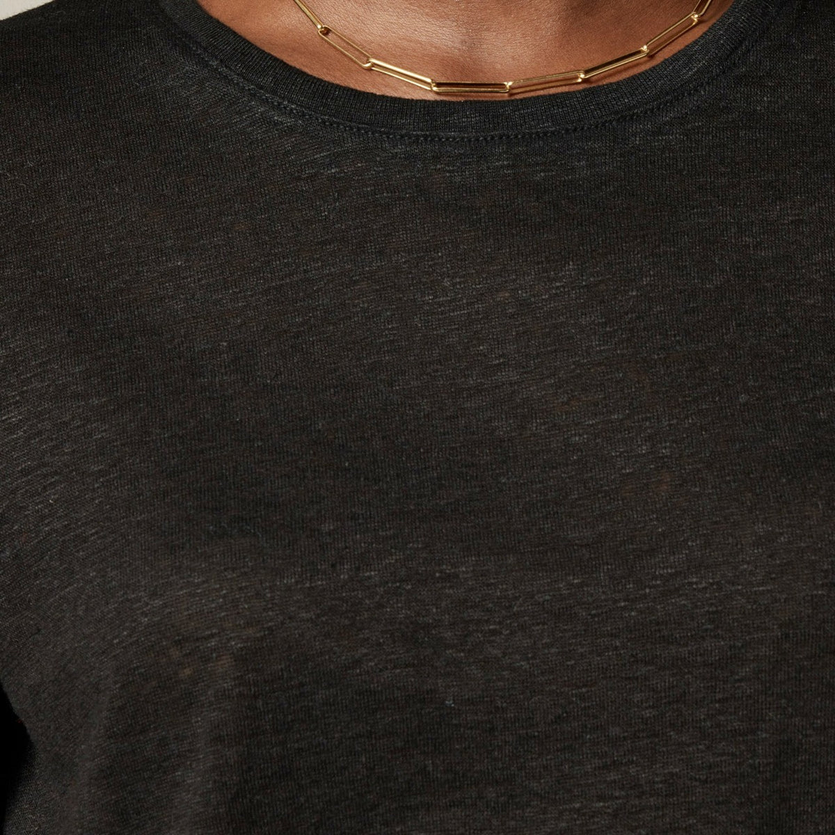 Women New relaxed linen T-shirt - J.Crew