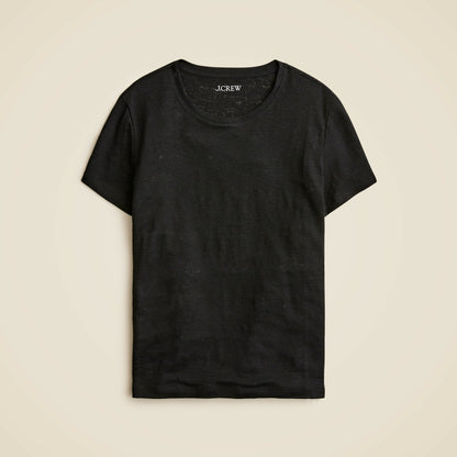 Women New relaxed linen T-shirt - J.Crew