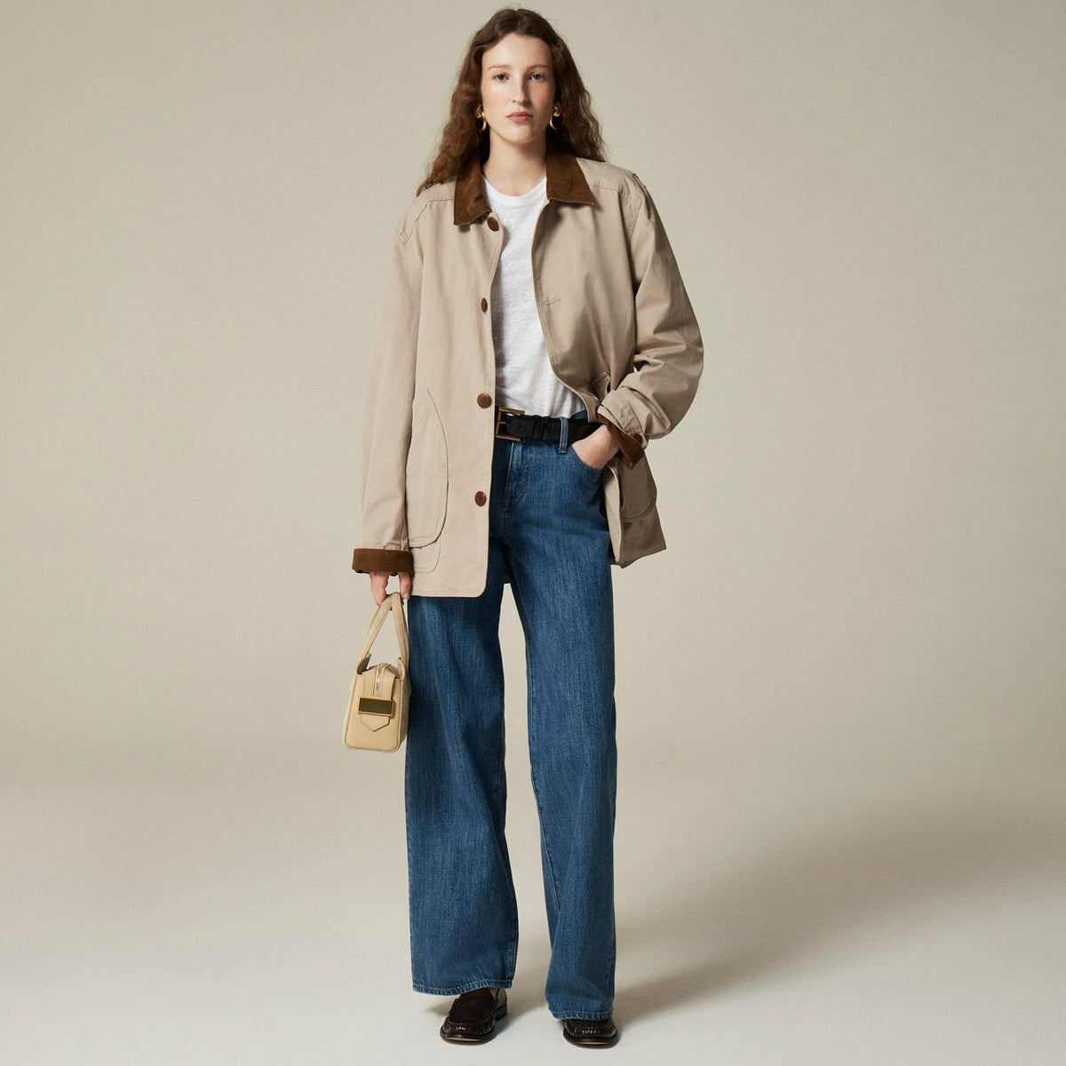 Women New relaxed linen T-shirt - J.Crew