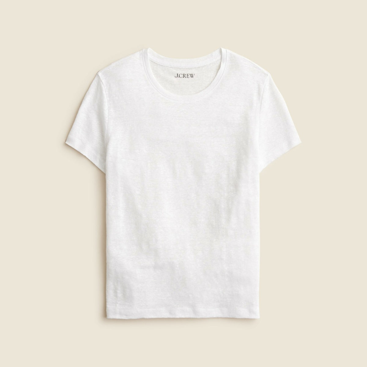 Women New relaxed linen T-shirt - J.Crew