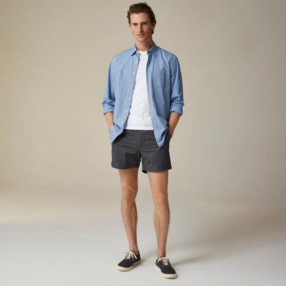 Men 5" Portsider stretch chino short - J.Crew