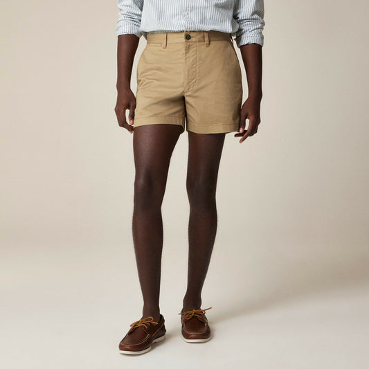 Men 5" Portsider stretch chino short - J.Crew