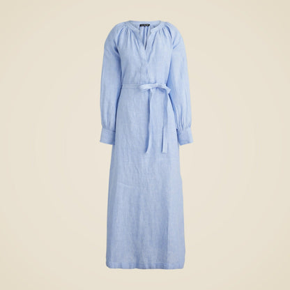 Women Cabana dress in linen - J.Crew