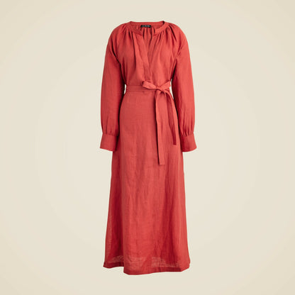 Women Cabana dress in linen - J.Crew