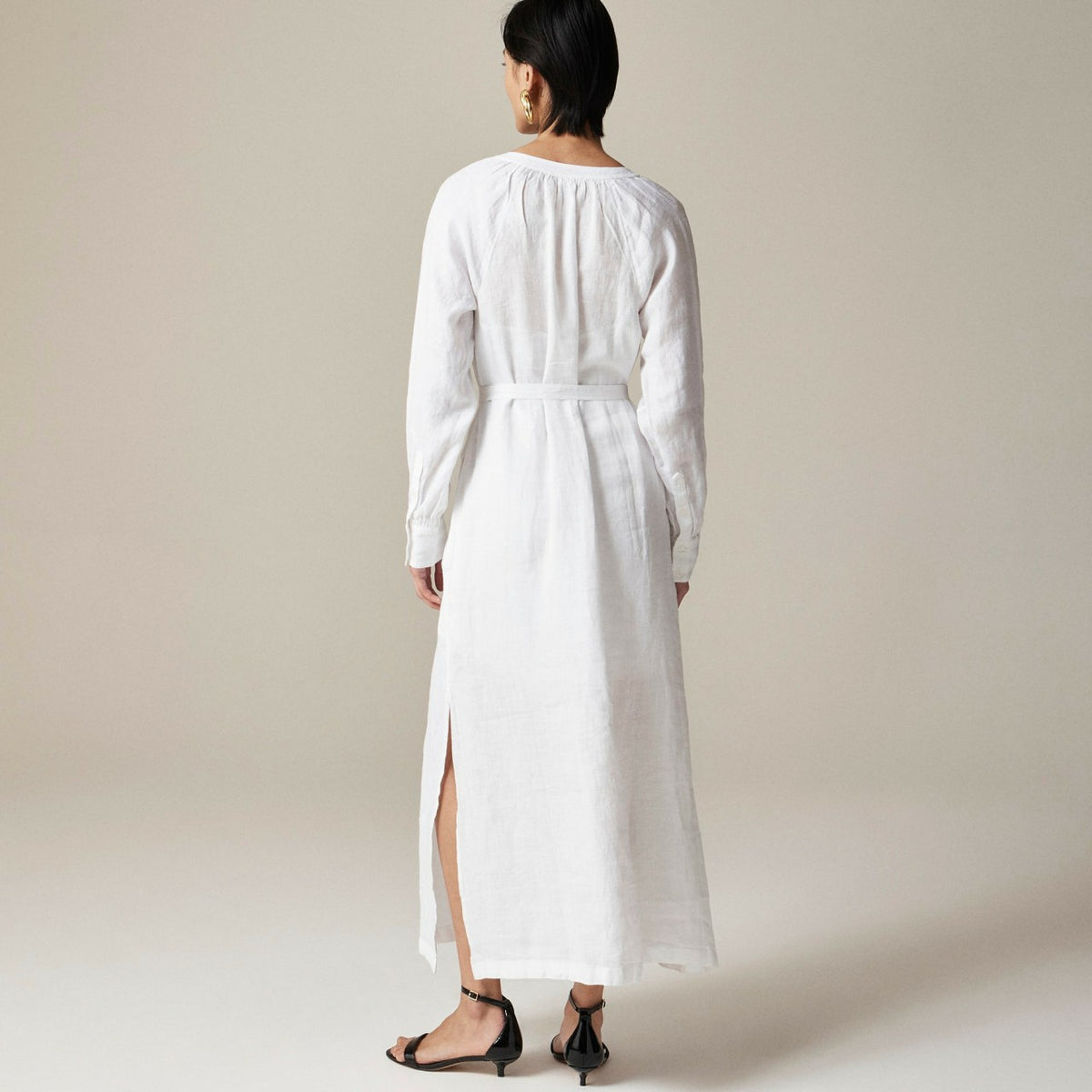 Women Cabana dress in linen - J.Crew