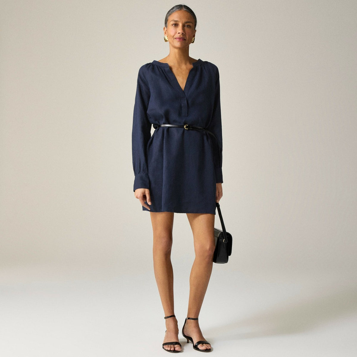 Women Cabana mini dress in linen - J.Crew