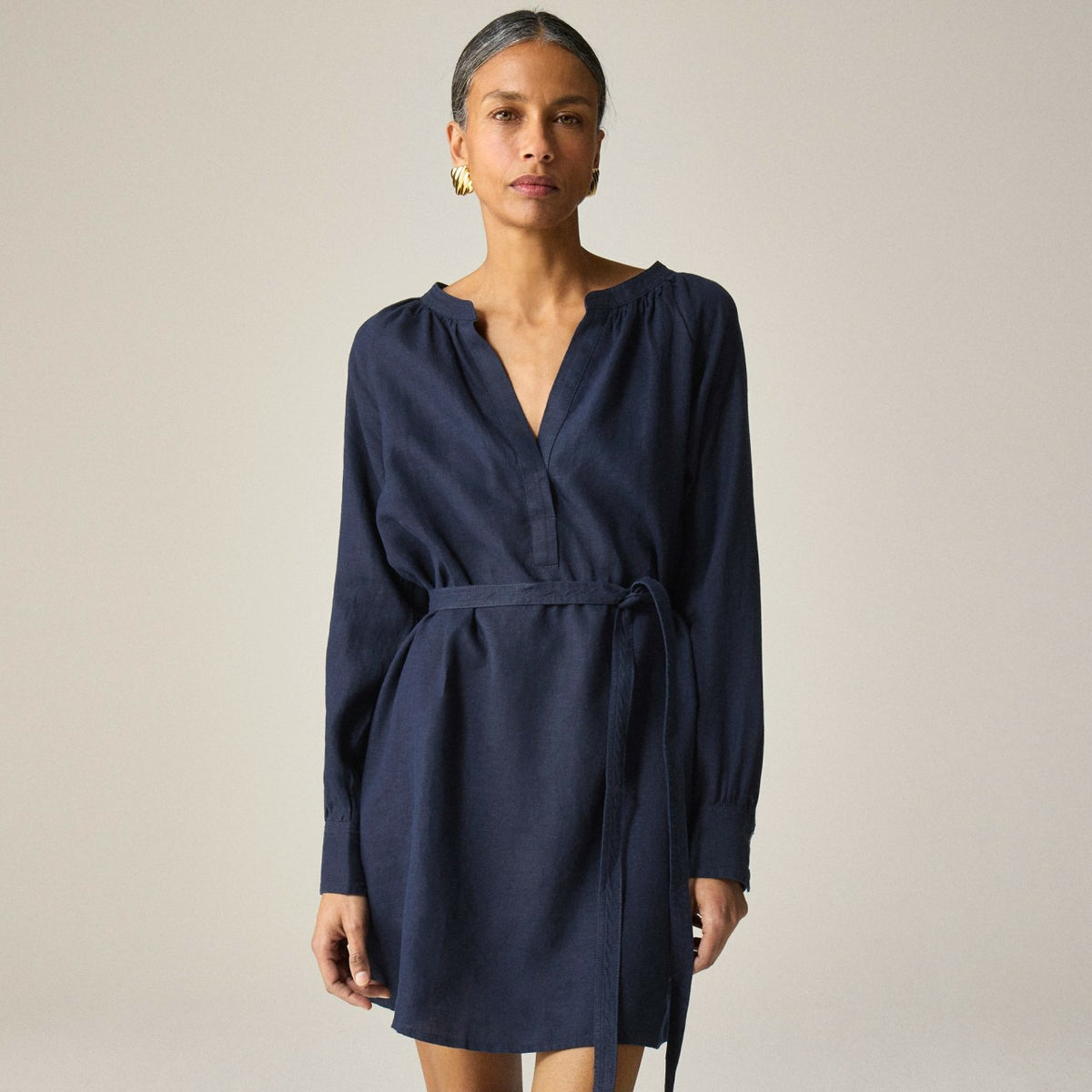 Women Cabana mini dress in linen - J.Crew