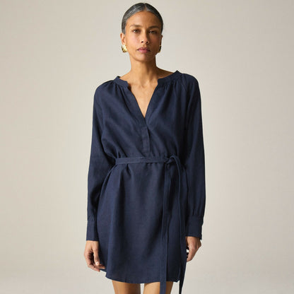 Women Cabana mini dress in linen - J.Crew