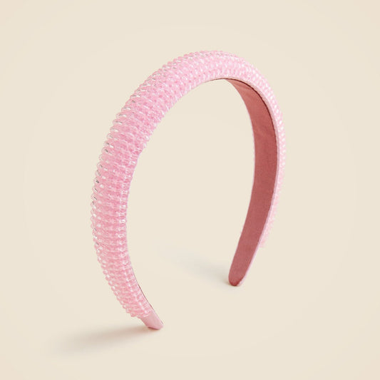 Kids Girls' beaded padded headband - J.Crew