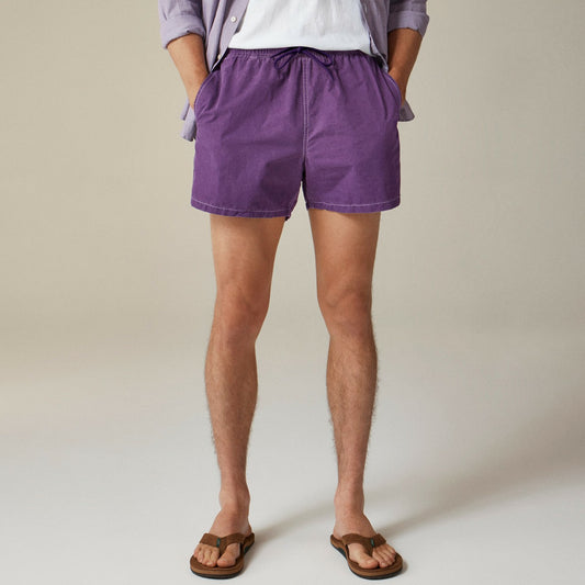 Men 5" pigment-dyed swim trunk - J.Crew