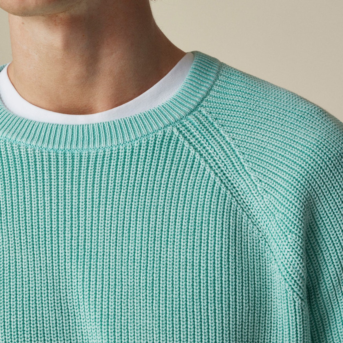 Men Washed ribbed cotton sweater - J.Crew