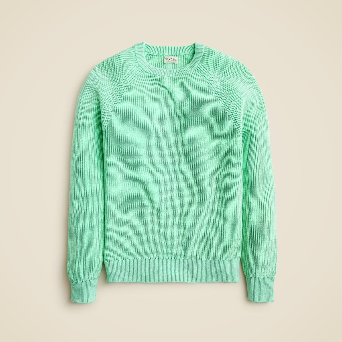 Men Washed ribbed cotton sweater - J.Crew